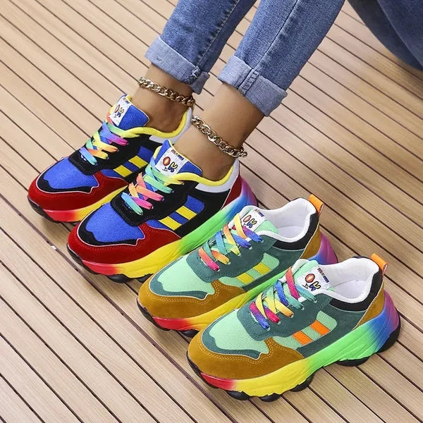 🔥LAST DAY 50%OFF🔥 2023 New Orthopedic Shoes | Rainbow Sneakers