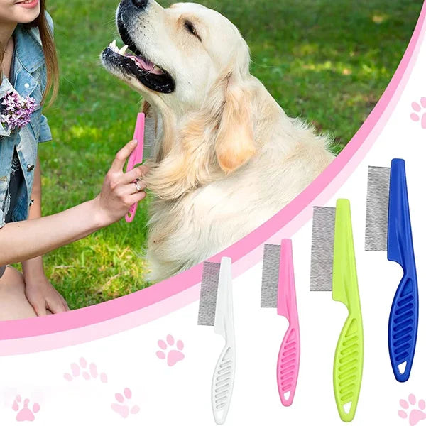 Clearance sale🔥Multifunctional Pet Hair Comb Flea and Tear Stain Removal