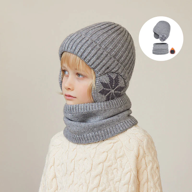Écharpe d'hiver en laine pour enfants/adultes