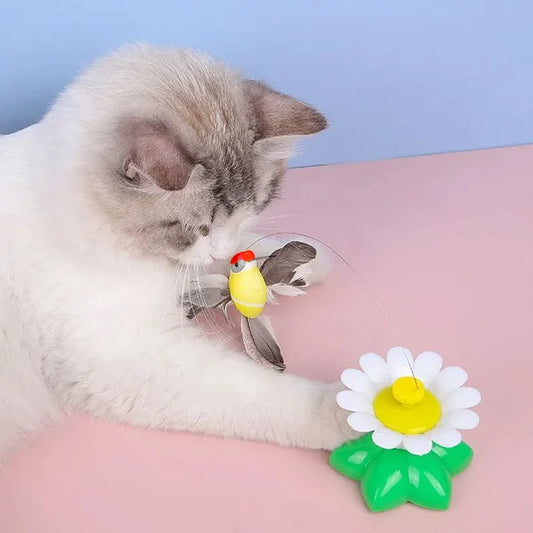 🔥Summer Promotion🔥Electric bird teasing cat toy