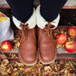 Vintage Buttery-Soft Waterproof Wool Lining Boots