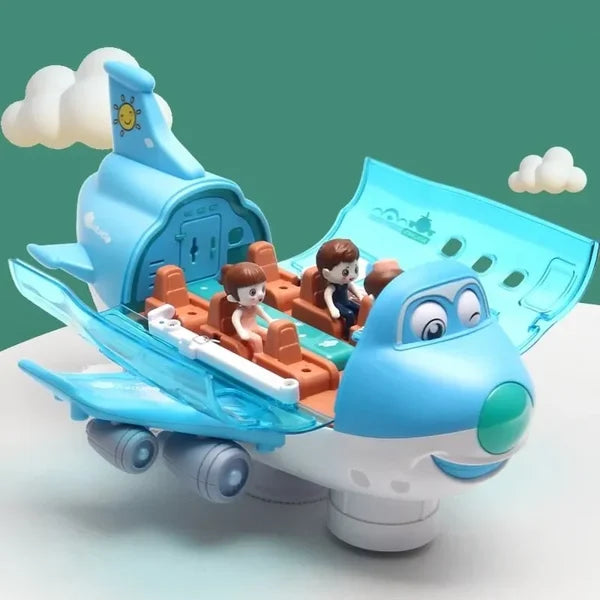 (🎁Hot Sale-49% OFF) 360° Rotating Electric Toy Plane ✈