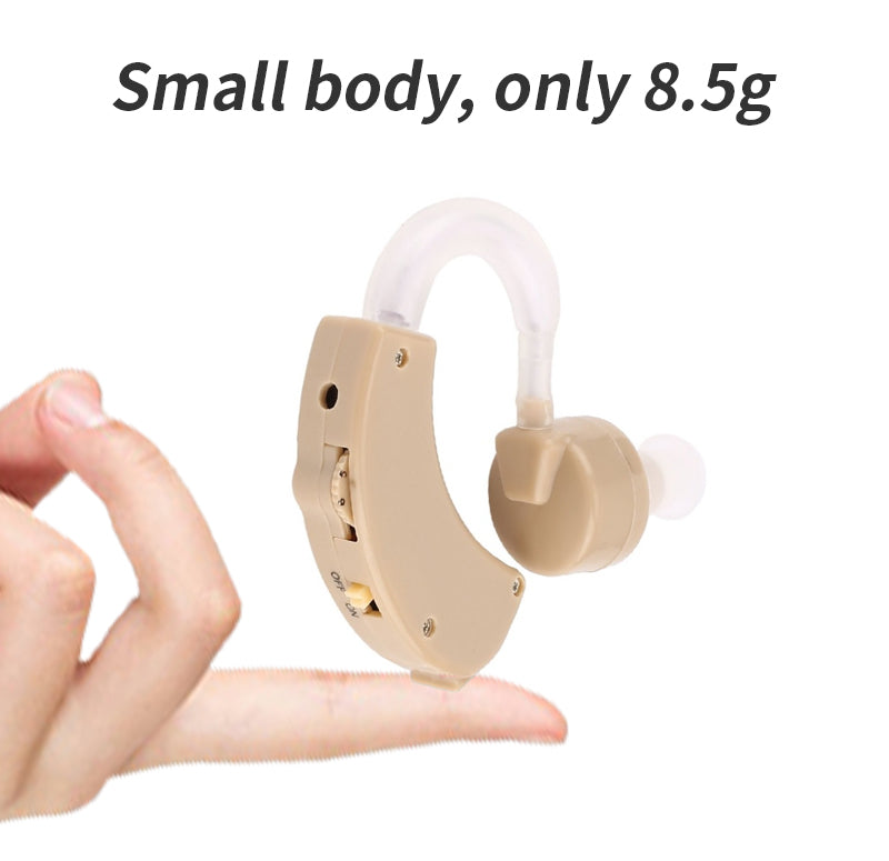 Buy1 Get 1 Free - Super Mini Hearing Aid Ear Sound Amplifier Adjustable Tone
