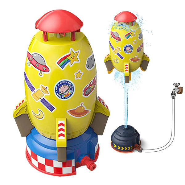 🌊Summer Hot Sale✨-2023 Summer Toy Outdoor Yard Rocket Sprinkler