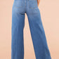 Last Day 49% OFF🔥Seamed Front Wide Leg Jeans (Buy 2 Free Shipping)
