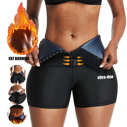 Thermo Sweat Compressing shorts - Waist coating reinforcement