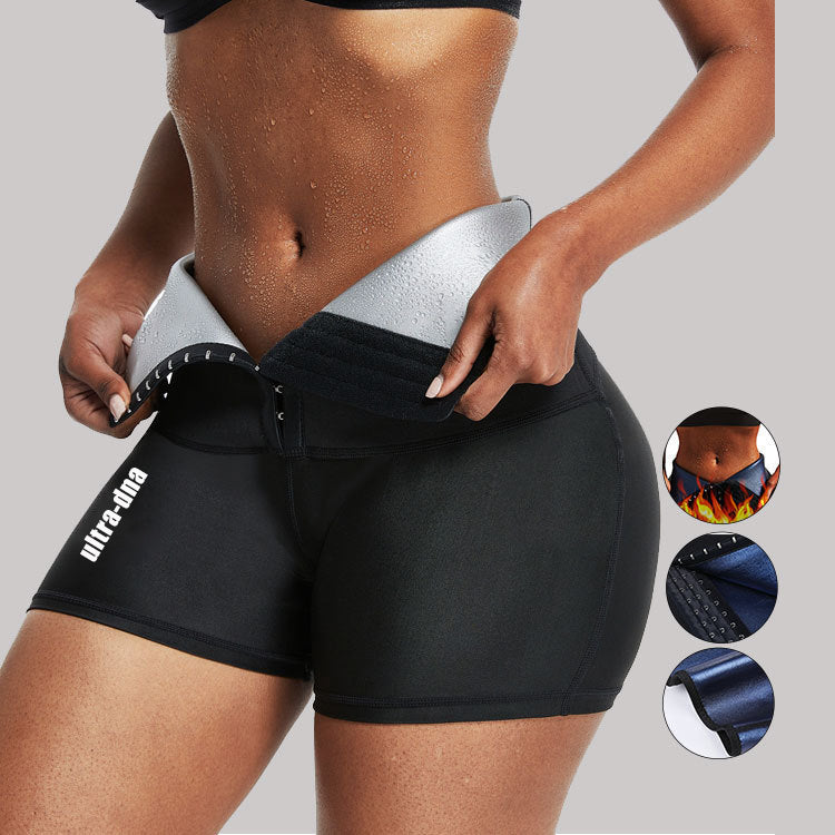 Thermo Sweat Compressing shorts - Waist coating reinforcement